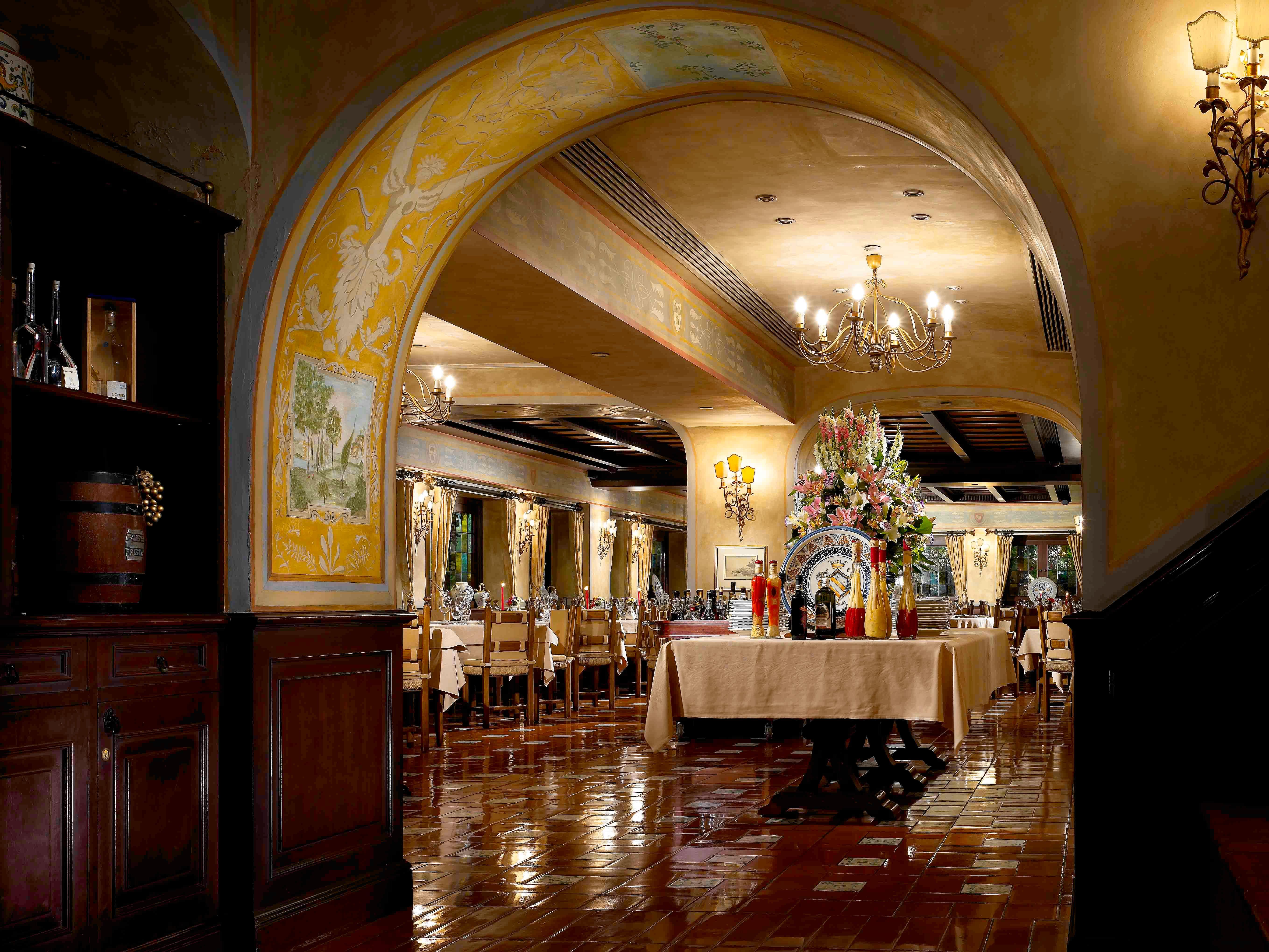 فندق ذه رويال غاردن هونغ كونغ المطعم الصورة Interior of the restaurant